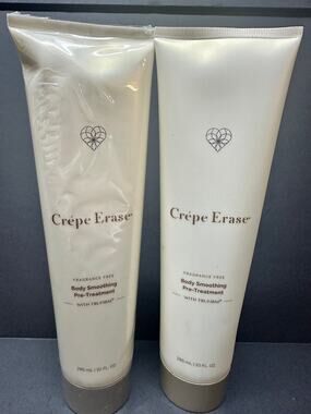 2X NEW Crepe Erase Body Smoothing Pre-Treatment 10 oz